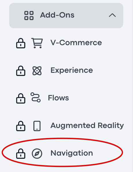 Navigation Tool overview — entry point in the editor