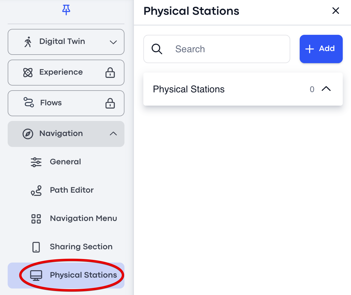 Physical Stations list
