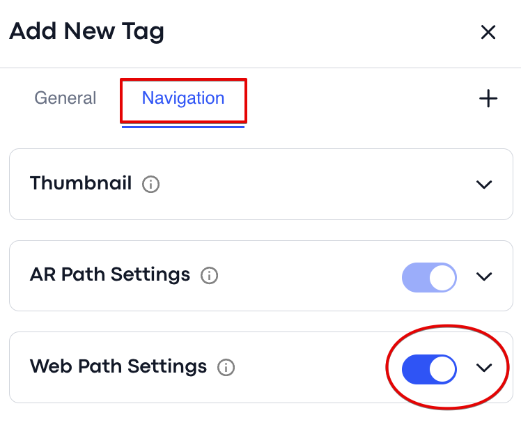 Menu item — naming and category