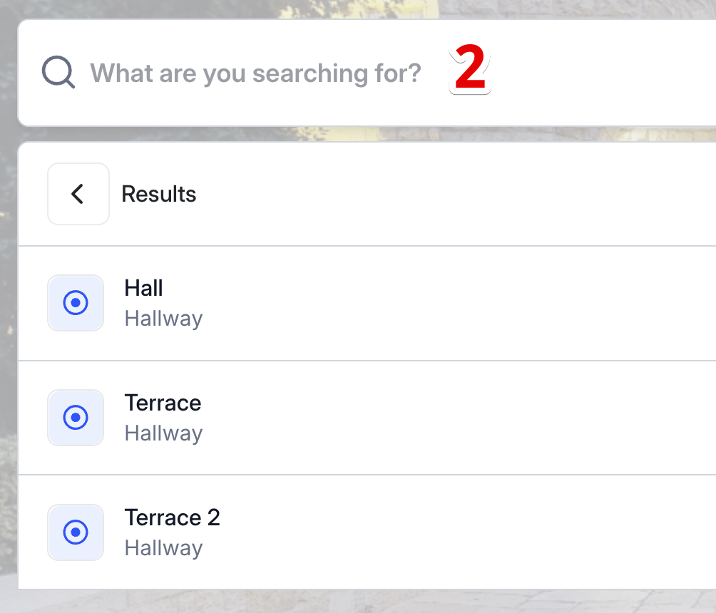 Visitor browses categories and destinations