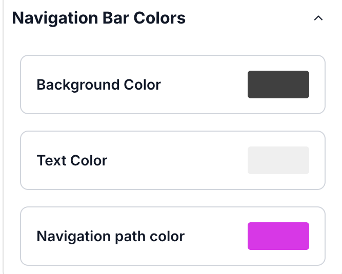Settings — measurement units (meters / feet)