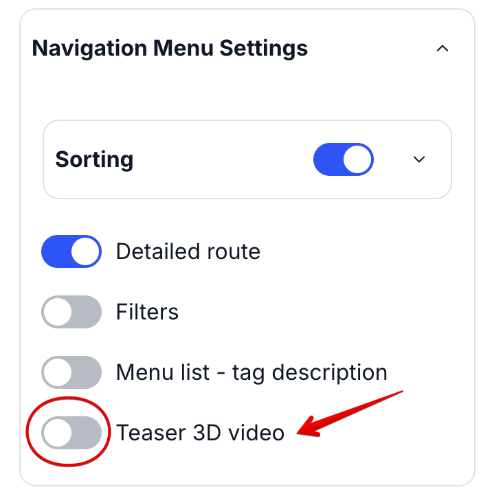 Settings — additional fine-tuning
